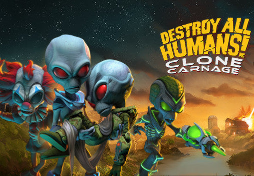 Destroy All Humans! – Clone Carnage PC Steam CD Key Destroy All Humans! – Clone Carnage PC Steam CD Key
